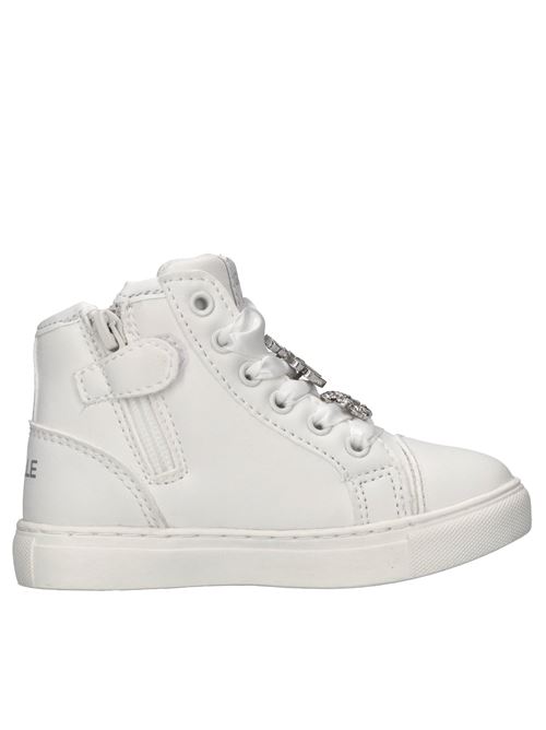 Sneakers in ecopelle GAELLE | GS0067L SATINBIANCO